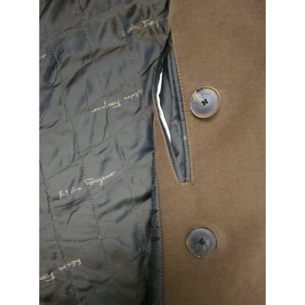 Salvatore Ferragamo Men's Trench Coat size 50 - Picture 5 of 9